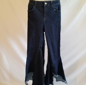 Zara Pocketed Wide Leg Jeans